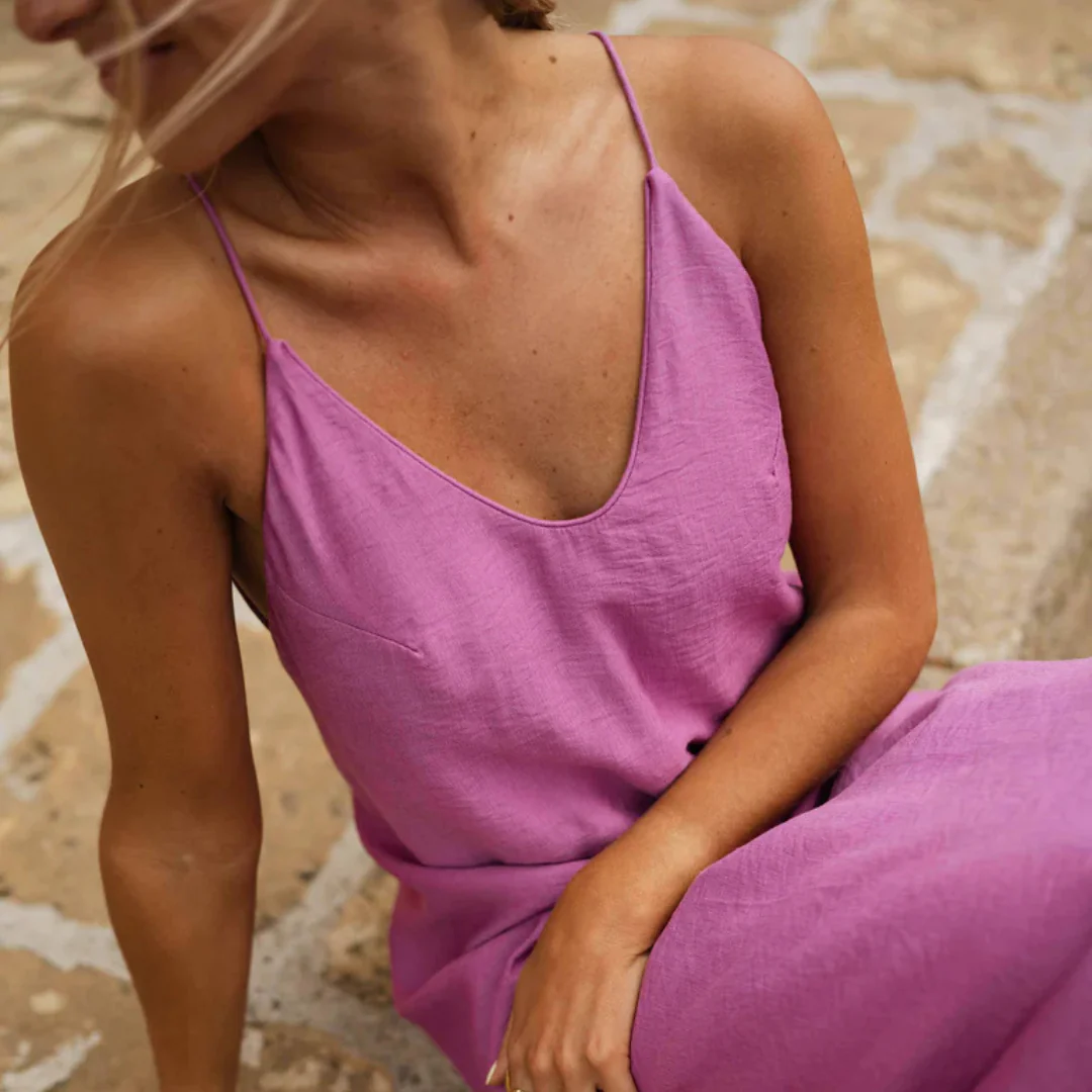 Robe longue fluide élégante femme - Image 5