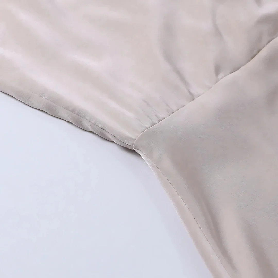 Cathleen – Élégante robe en satin avec bretelles croisées dans le dos pour l’été & les événements - Image 6