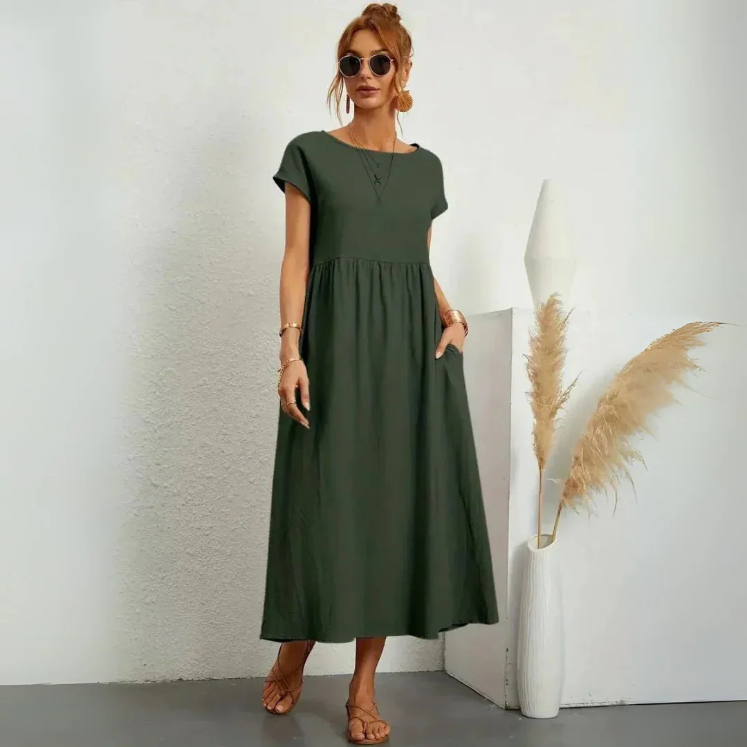 Robe d’été légère en coton fluide - Image 11