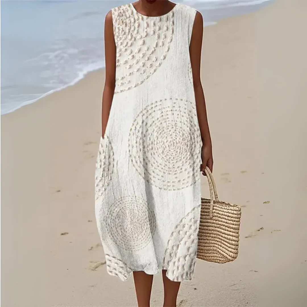 Robe longue bohĂšme ample