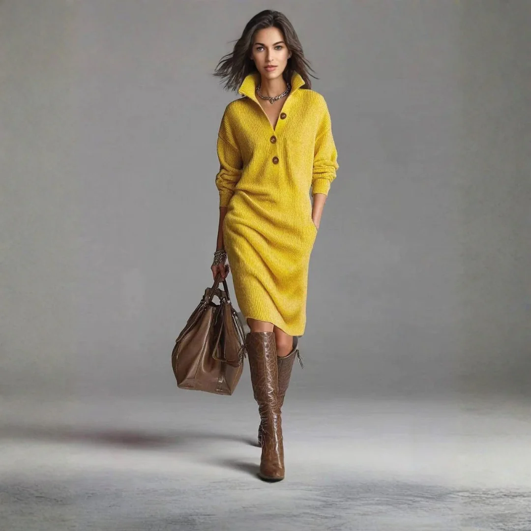 Robe Pull ĂlĂ©gante Femme - Image 4