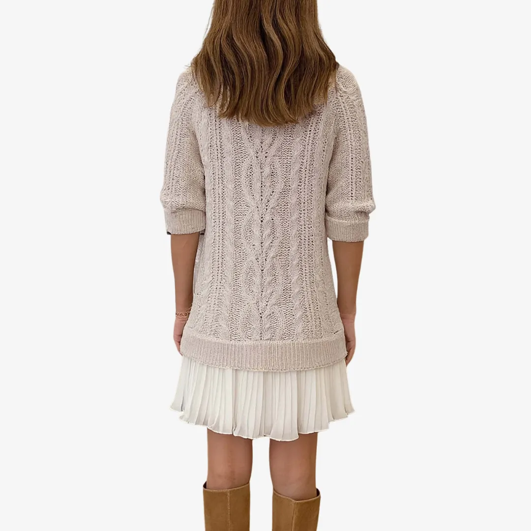 Robe Pull en Maille Douce - Image 3