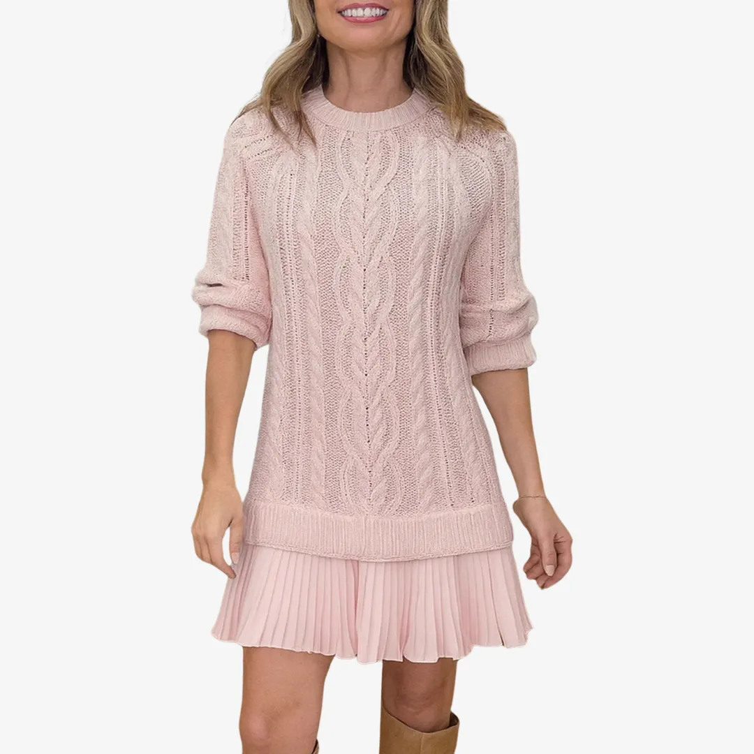 Robe Pull en Maille Douce - Image 4