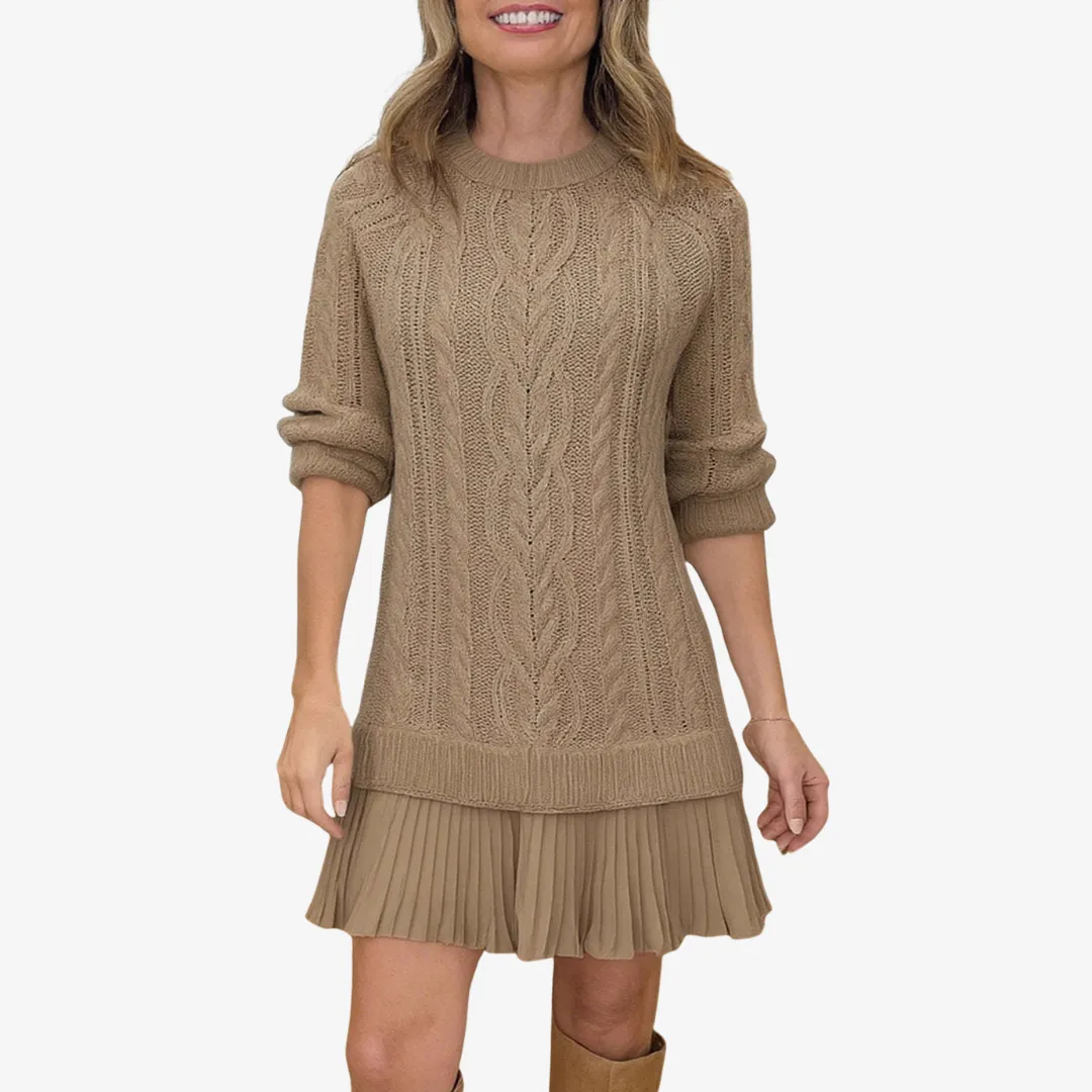 Robe Pull en Maille Douce - Image 5