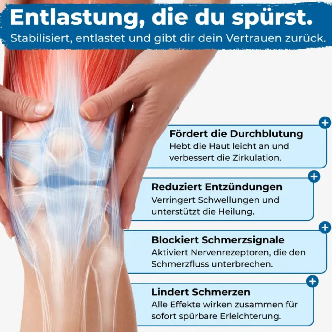 Ruban de K-Taping auto-adhésif pour soulagement musculaire - Image 2