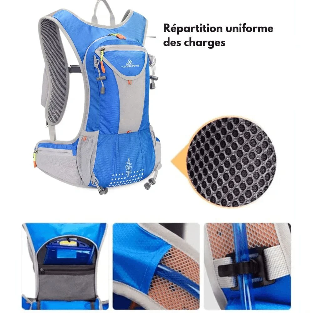 Sac à dos imperméable et multifonction pour cyclistes - Image 4