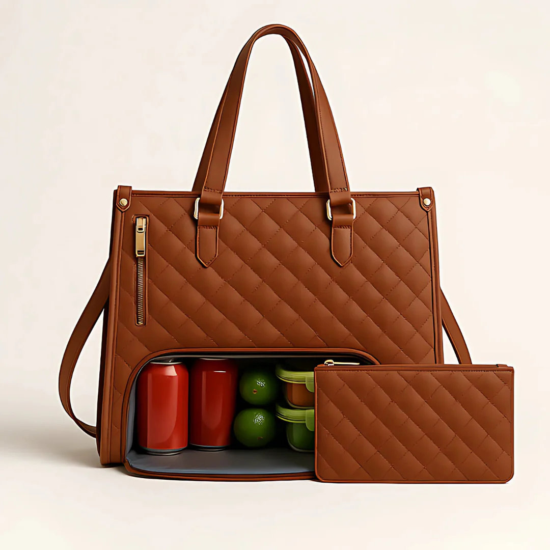 Sac à main femme 3-en-1 avec compartiment pour ordinateur portable - Image 6