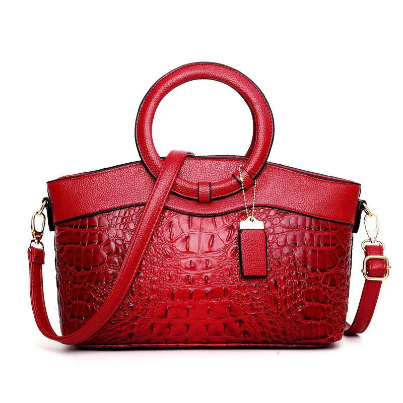 Sac à main en cuir texturé - Image 10