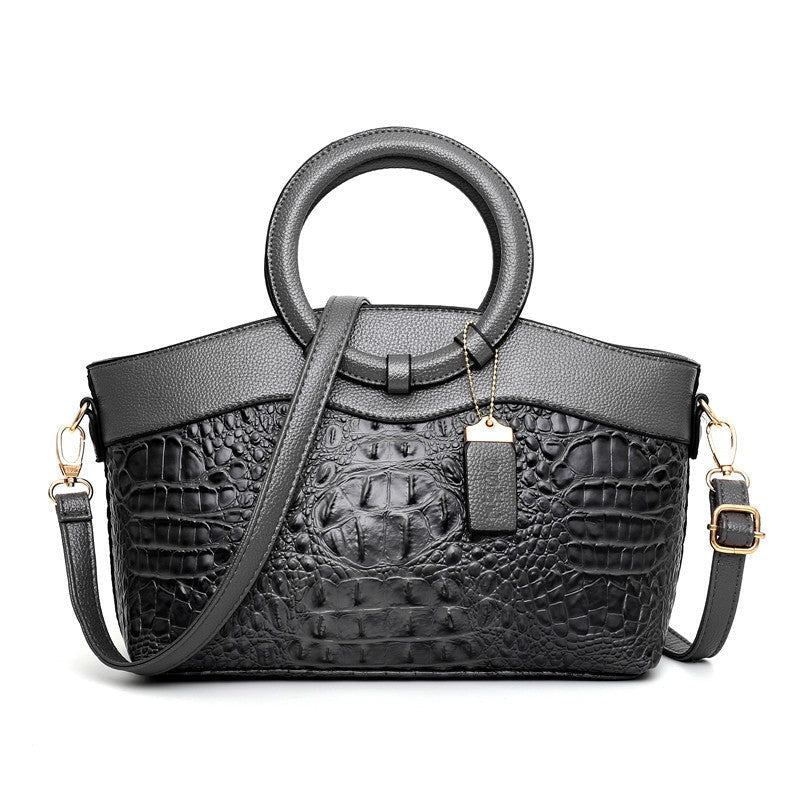 Sac à main en cuir texturé - Image 11