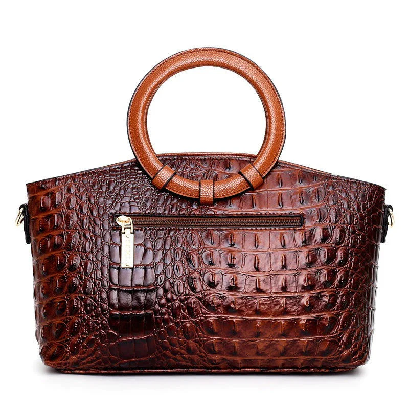 Sac à main en cuir texturé - Image 2