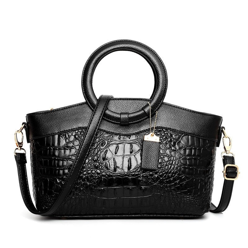 Sac à main en cuir texturé - Image 7