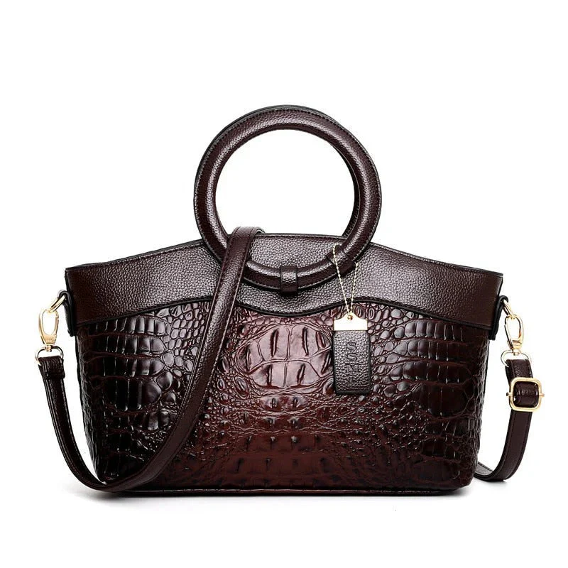Sac à main en cuir texturé - Image 8