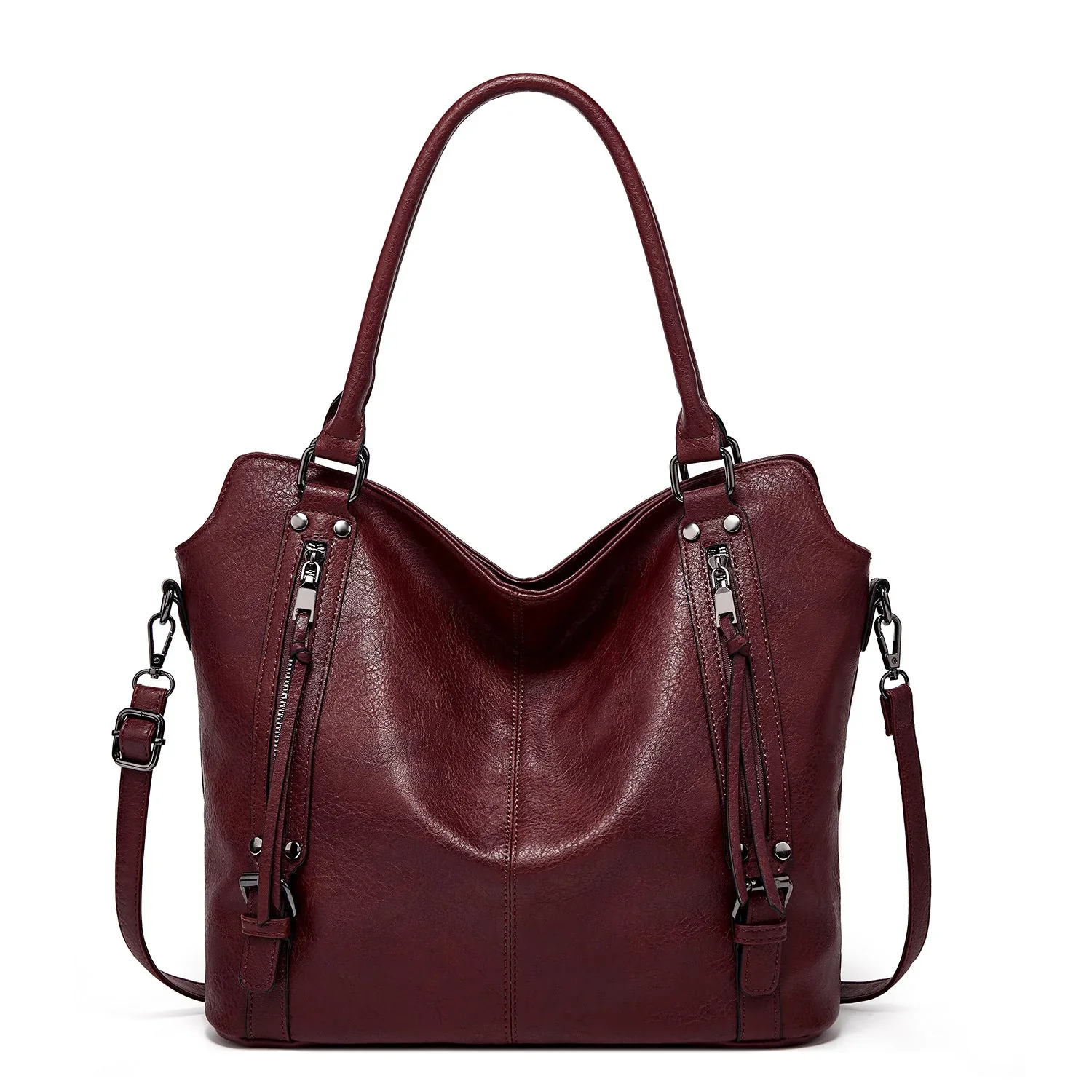 Sac à main cuir souple femme élégant pratique - Image 7