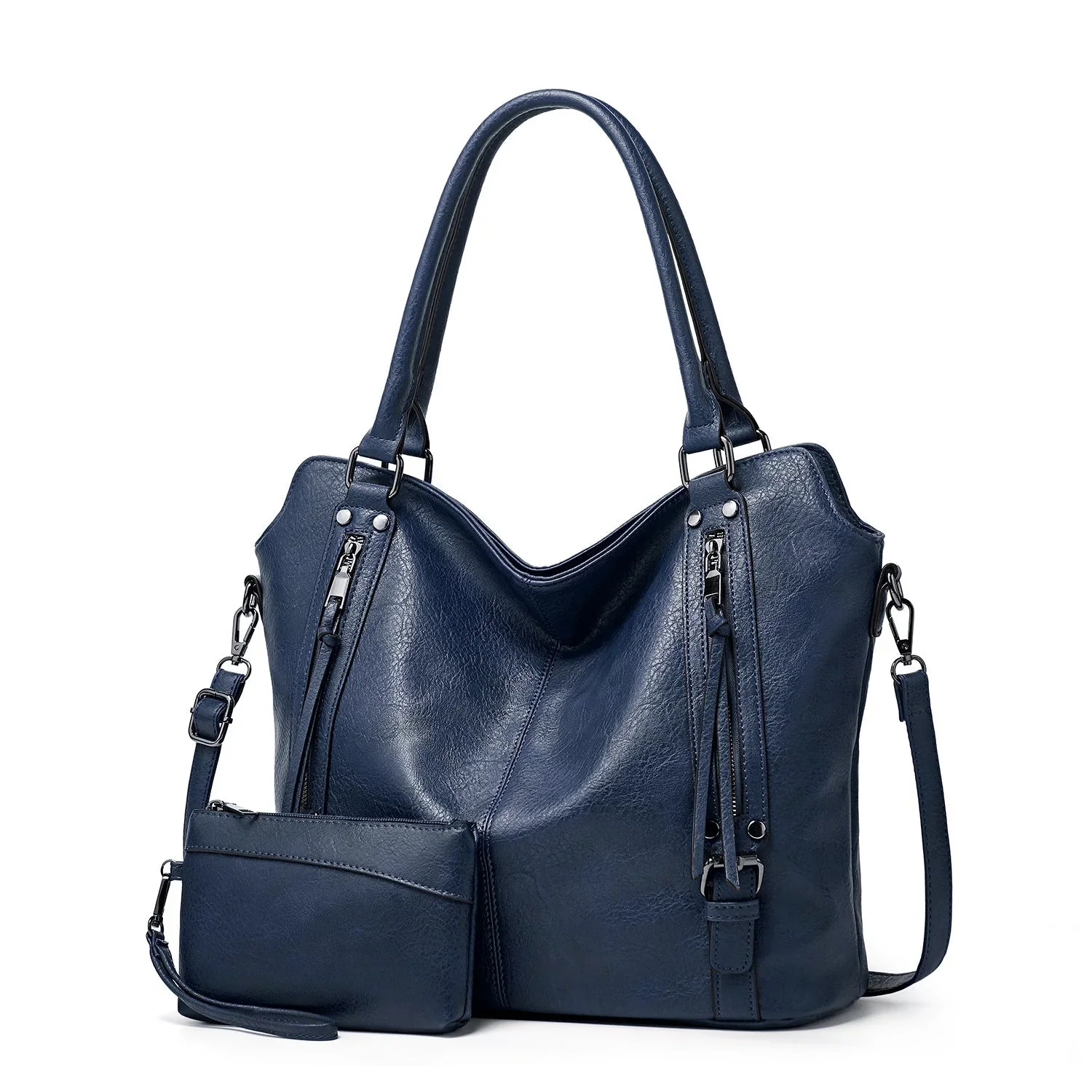 Sac à main cuir souple femme élégant pratique - Image 9