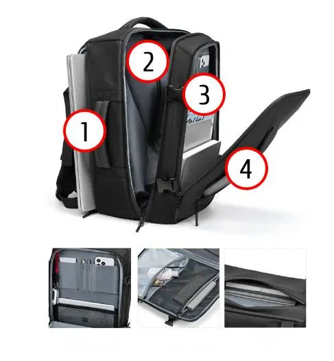 Sac Ă dos de voyage extensible - Image 2