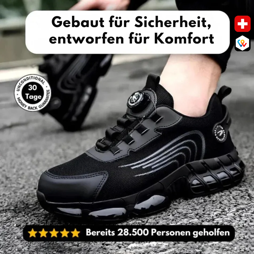 SafeStep â Chaussure de sĂ©curitĂ© ergonomique et anti-douleur