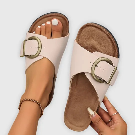 Sandales confortables en lin pour femmes - Image 6