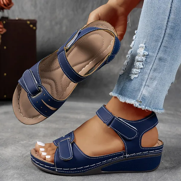 Sandales confort femme à bride – Semelle orthopédique - Image 3