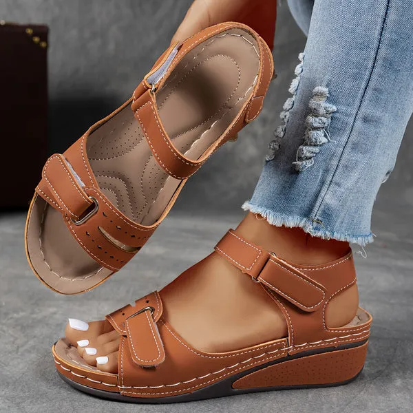 Sandales confort femme à bride – Semelle orthopédique - Image 6