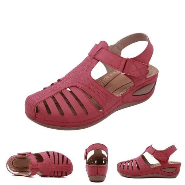 Sandales en cuir légères et confortables pour femme - Image 2