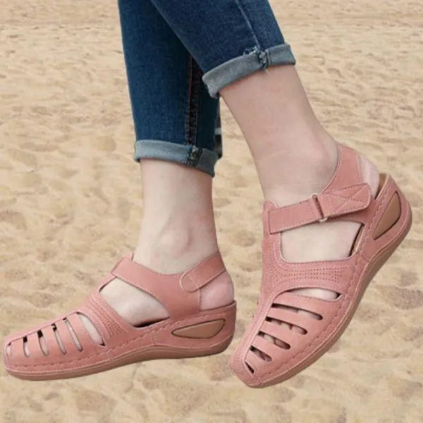 Sandales en cuir légères et confortables pour femme - Image 4