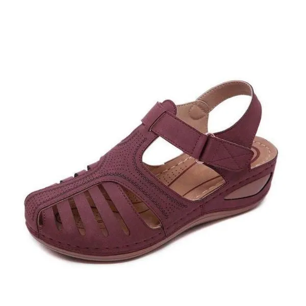 Sandales en cuir légères et confortables pour femme - Image 9