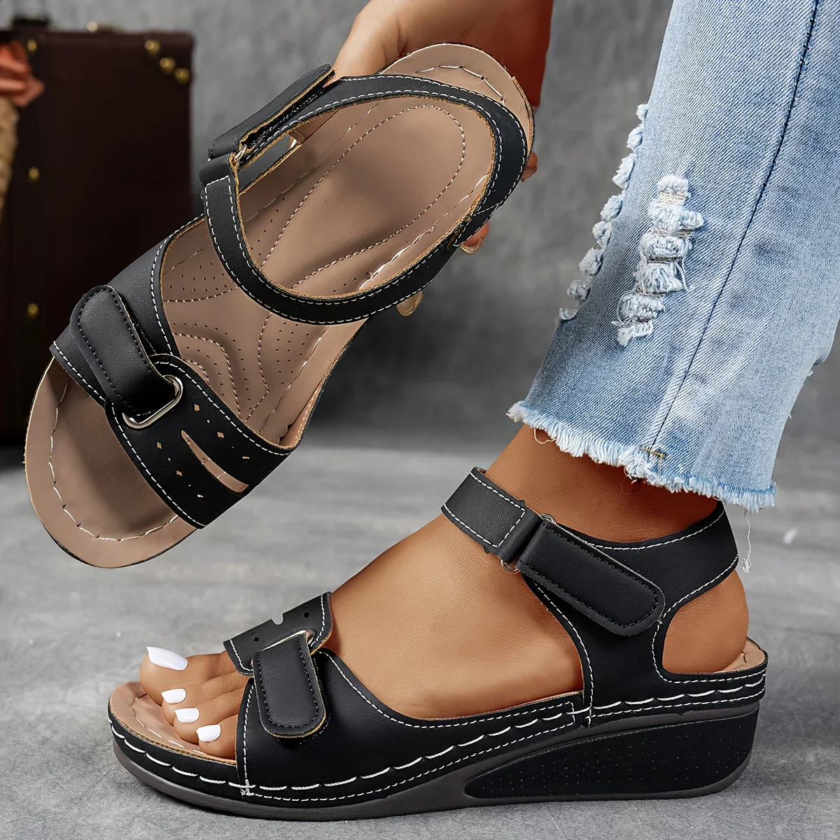 Sandales Mavina – Confort orthopédique et style au quotidien - Image 3
