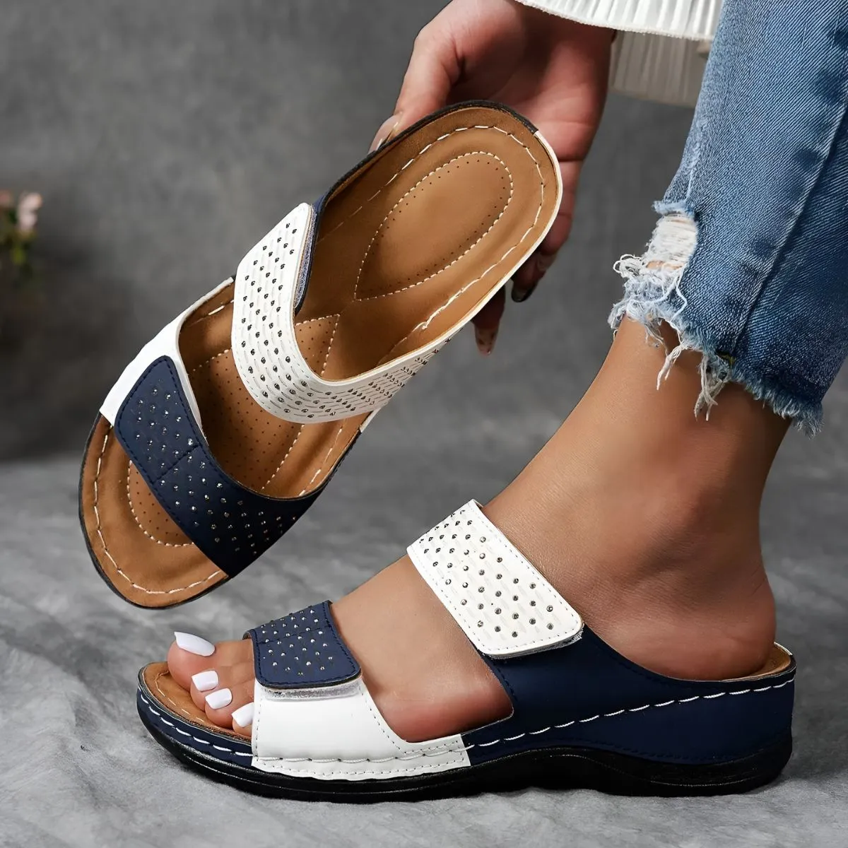 Sandales confort orthopédiques femme - Image 3