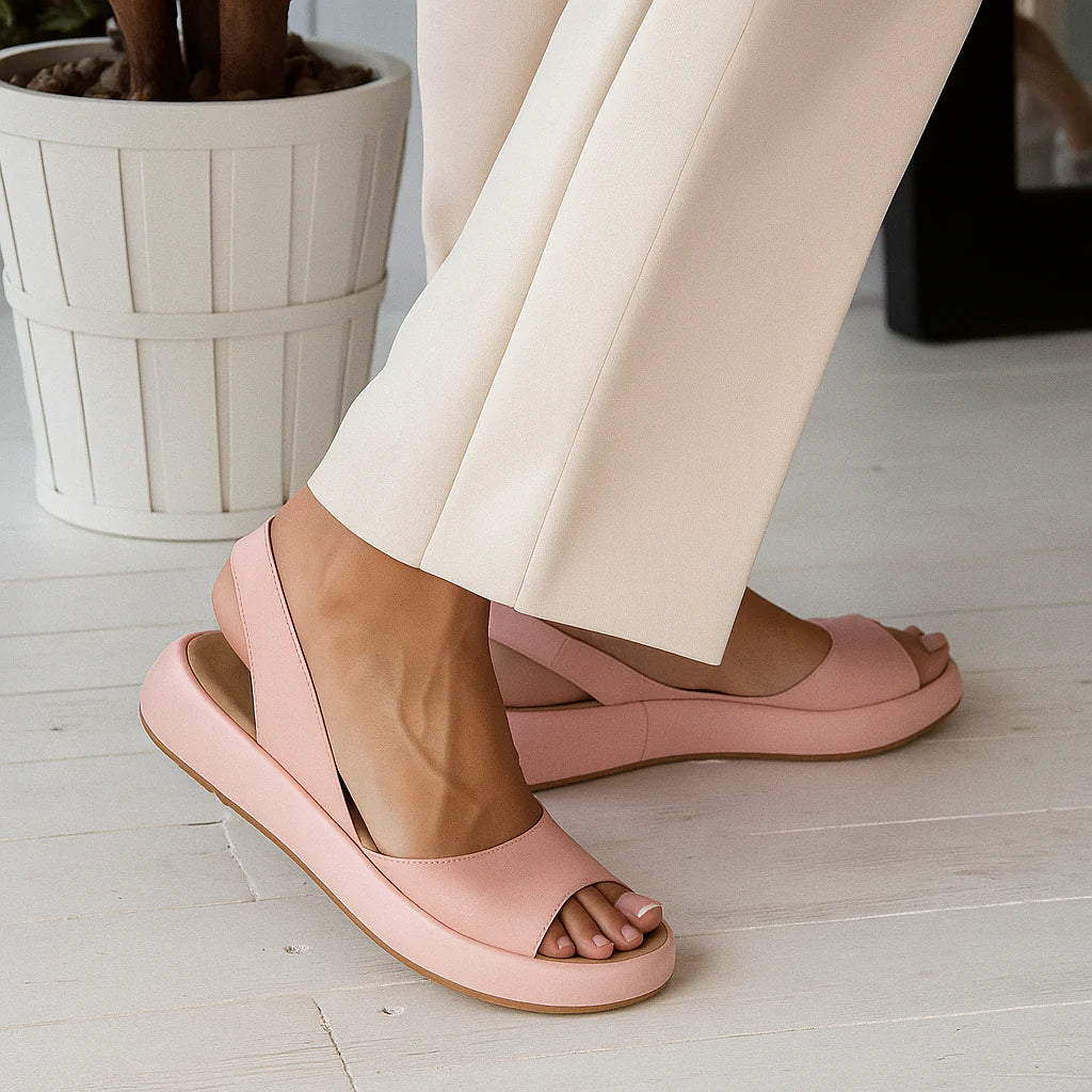 Sandales ouvertes confortables et antidérapantes pour femme - Image 8