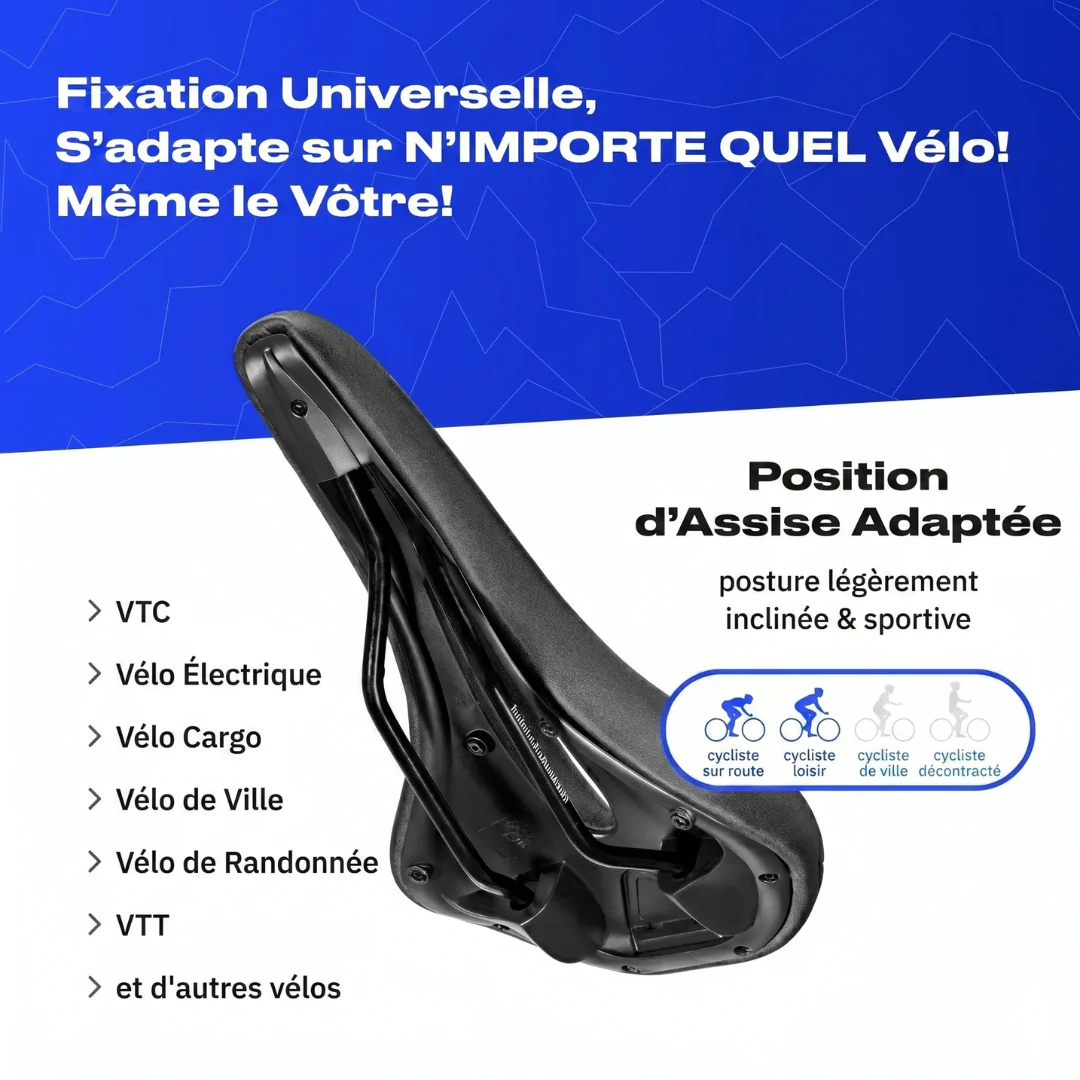 Selle Ergonomique pour Vélo - Image 2