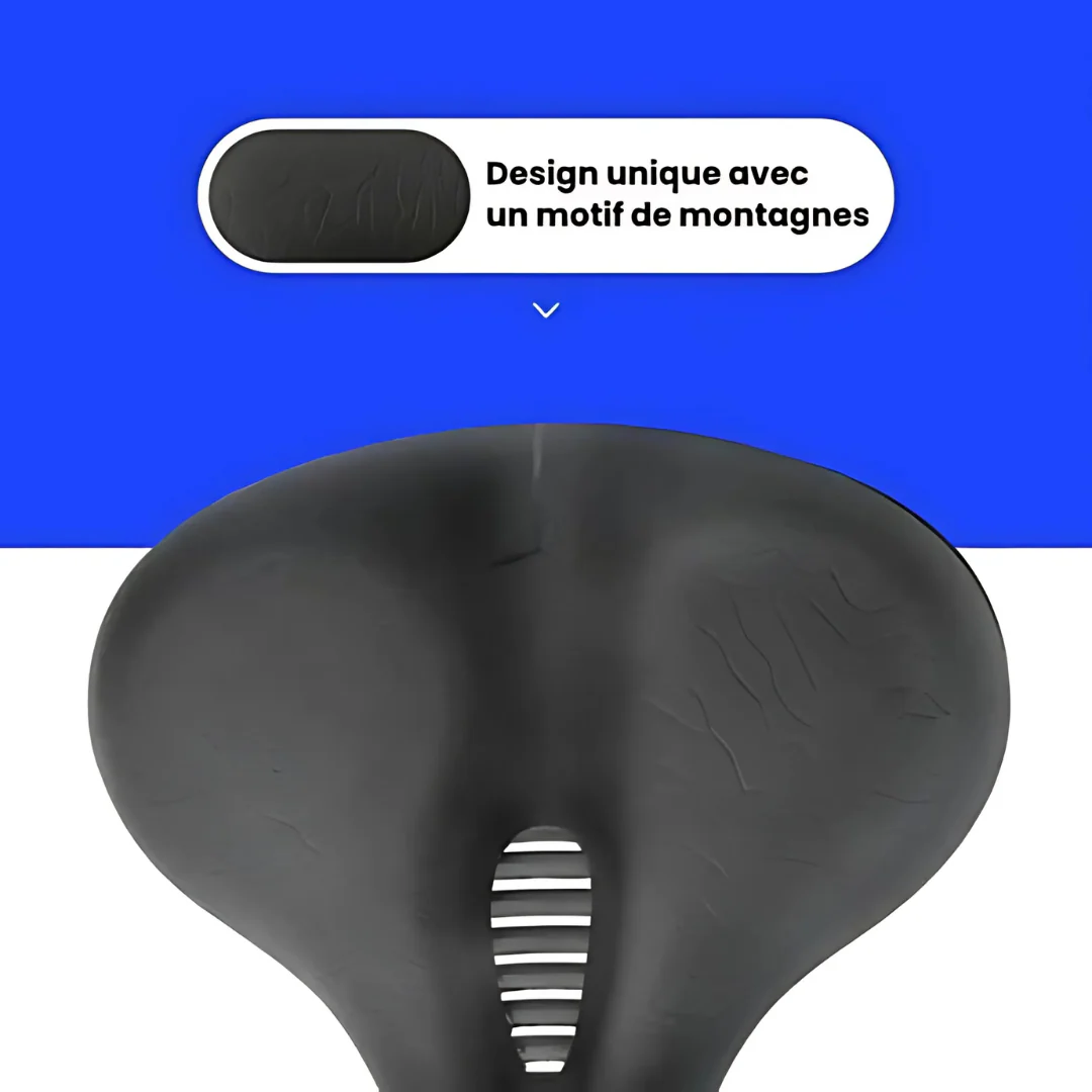 Selle ergonomique vélo mousse à mémoire – Confort et soulagement optimal - Image 5