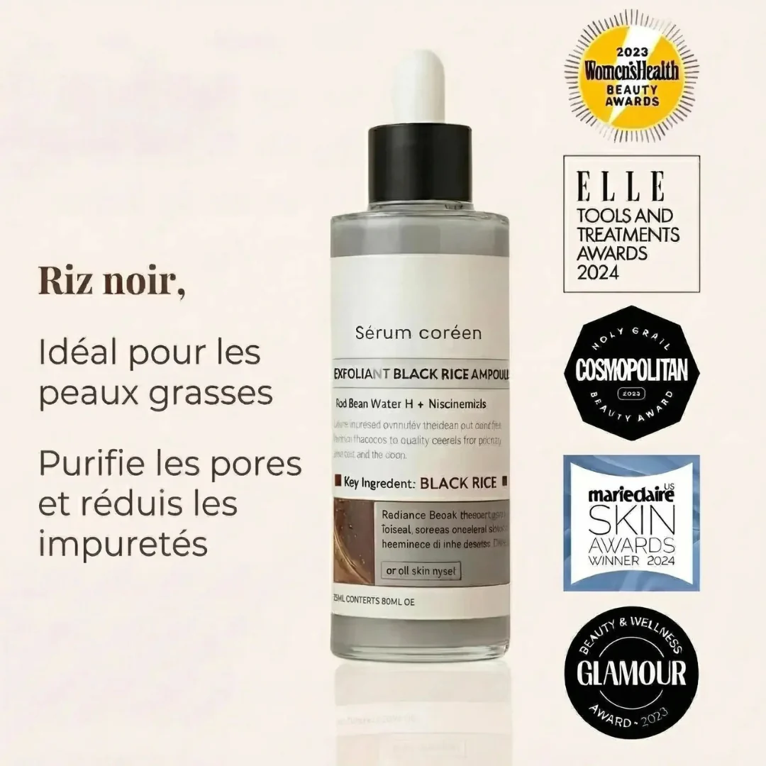 Sérum Gommant au Riz – Pour Peaux Sensibles - Image 2