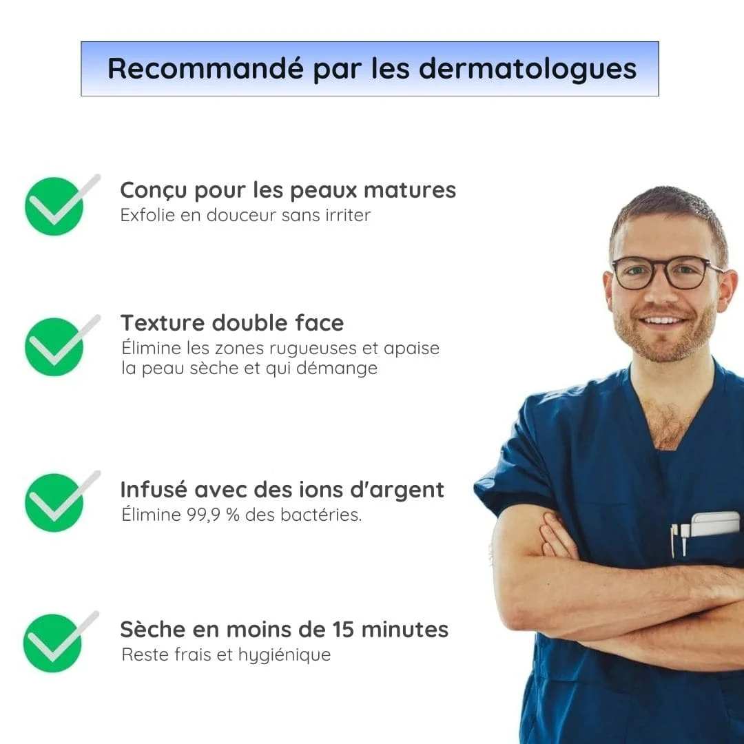 Serviette Exfoliante pour Douche - Image 10