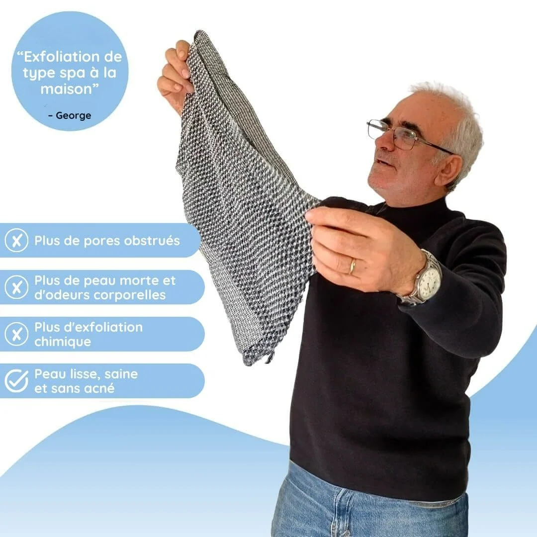Serviette Exfoliante pour Douche - Image 2