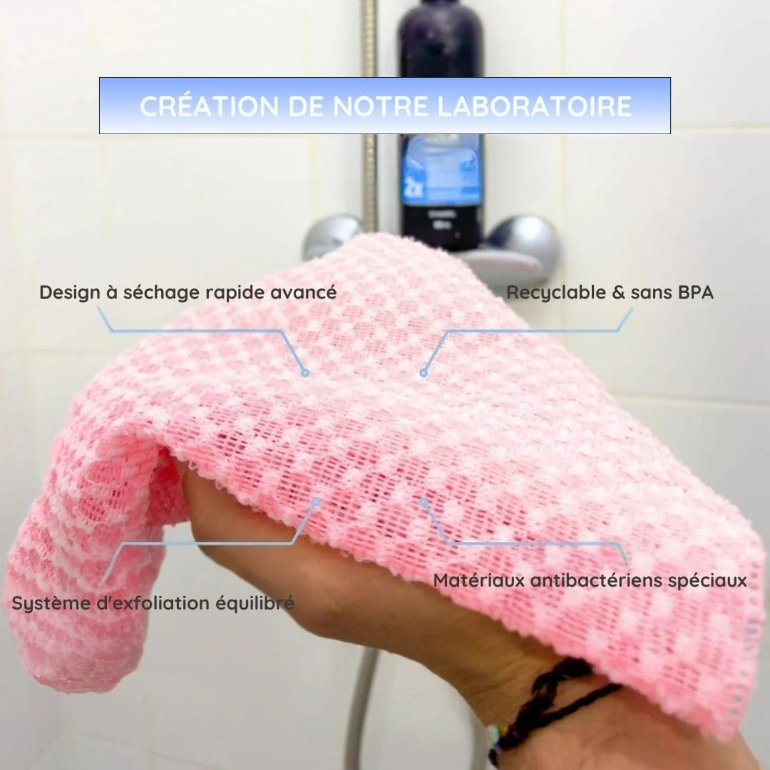 Serviette Exfoliante pour Douche - Image 5