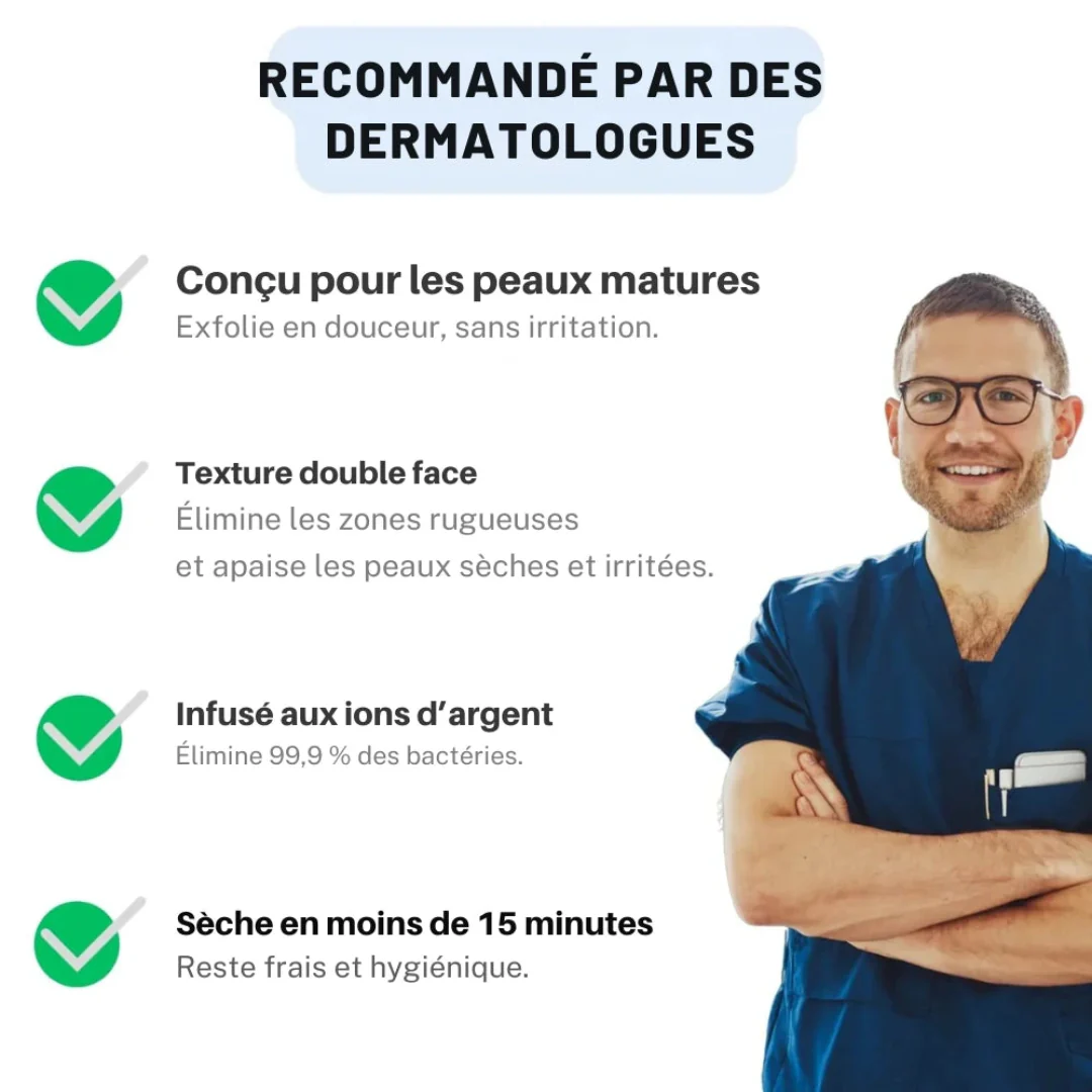 Serviette exfoliante douche - Image 6