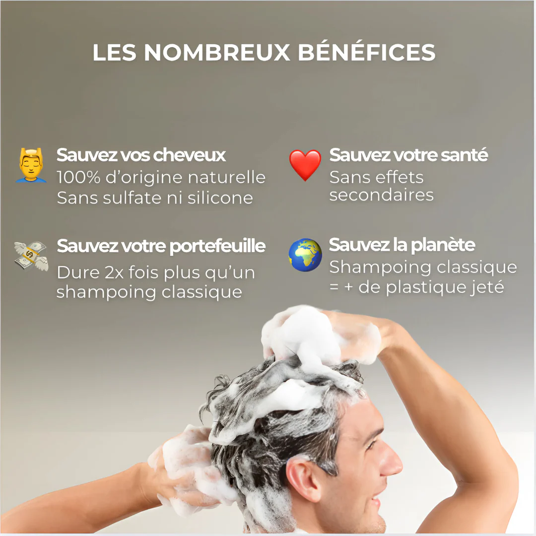 Shampooing Solide Fortifiant Naturel - Image 2