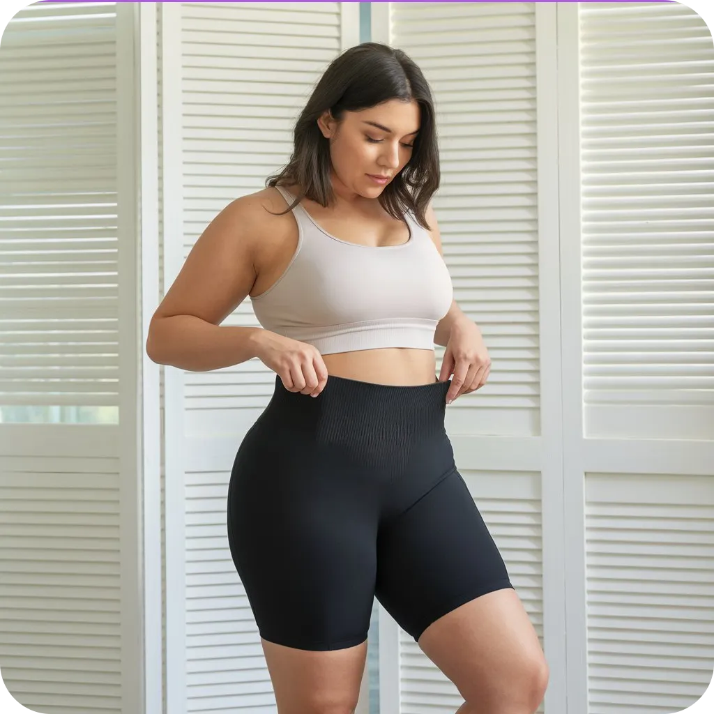 Short anti-frottements respirant pour cuisses protégées - Image 4
