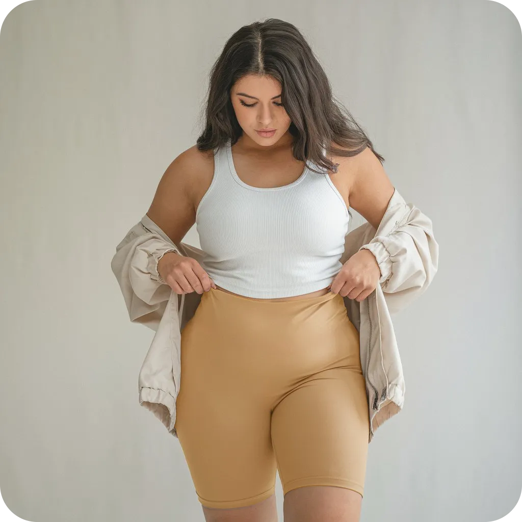 Short anti-frottements respirant pour cuisses protégées - Image 5