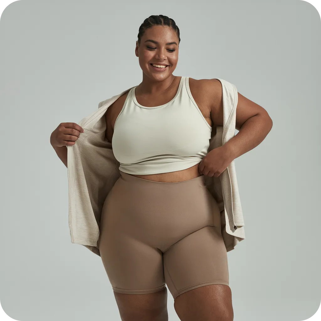 Short anti-frottements respirant pour cuisses protégées - Image 7