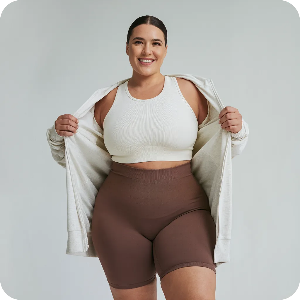 Short anti-frottements respirant pour cuisses protégées - Image 8