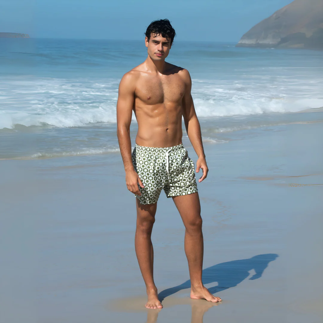 Short de bain imprimé pour homme - Image 6