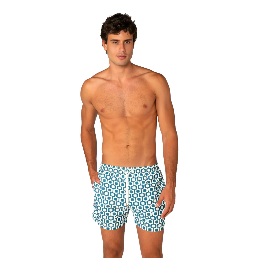 Short de bain imprimé pour homme - Image 7