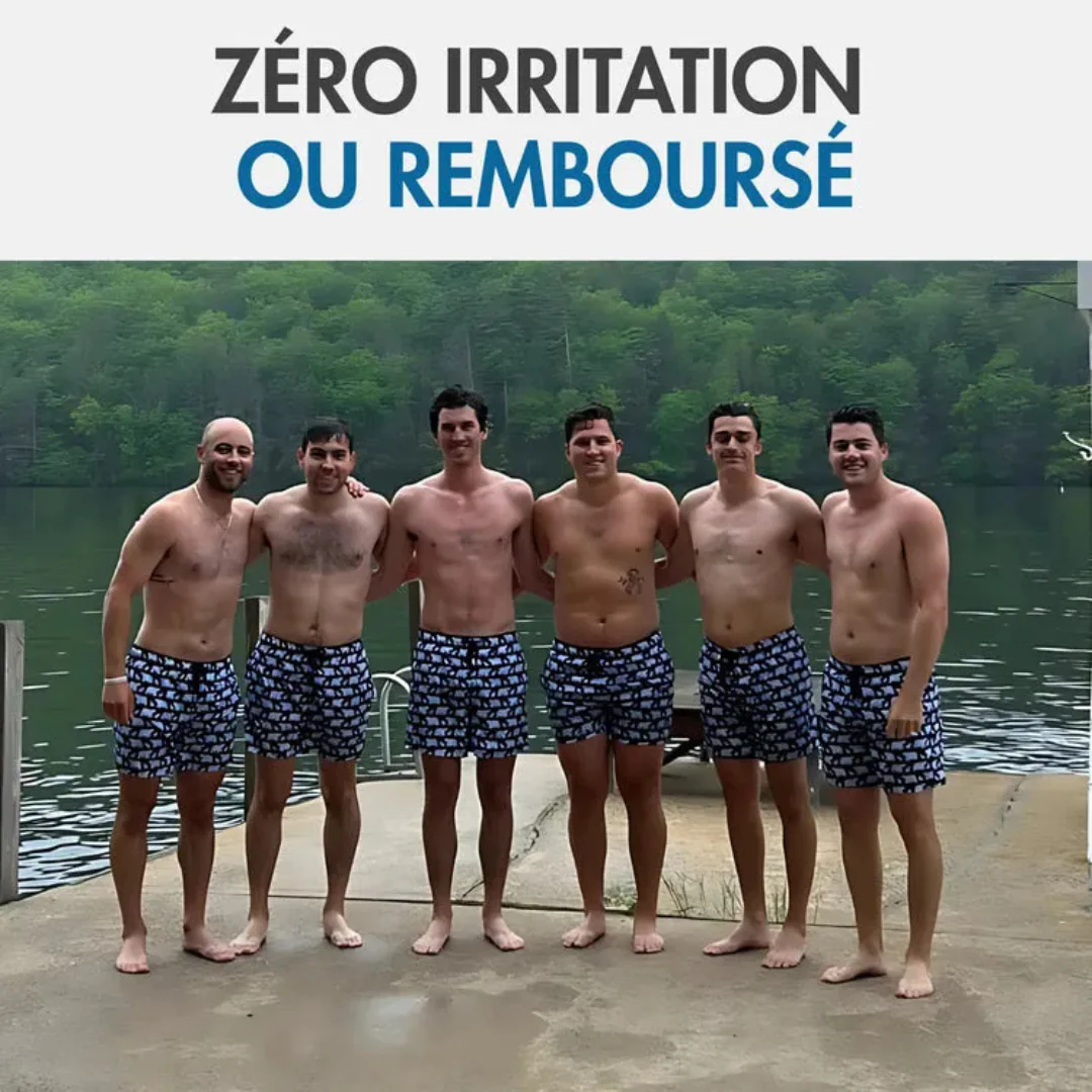 Short de bain homme en matière séchage rapide - Image 2