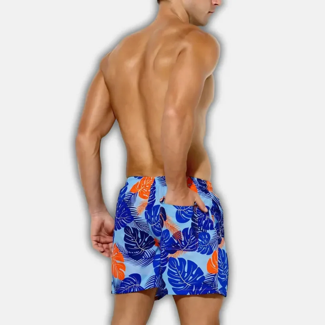 Short de bain homme en matière séchage rapide - Image 6
