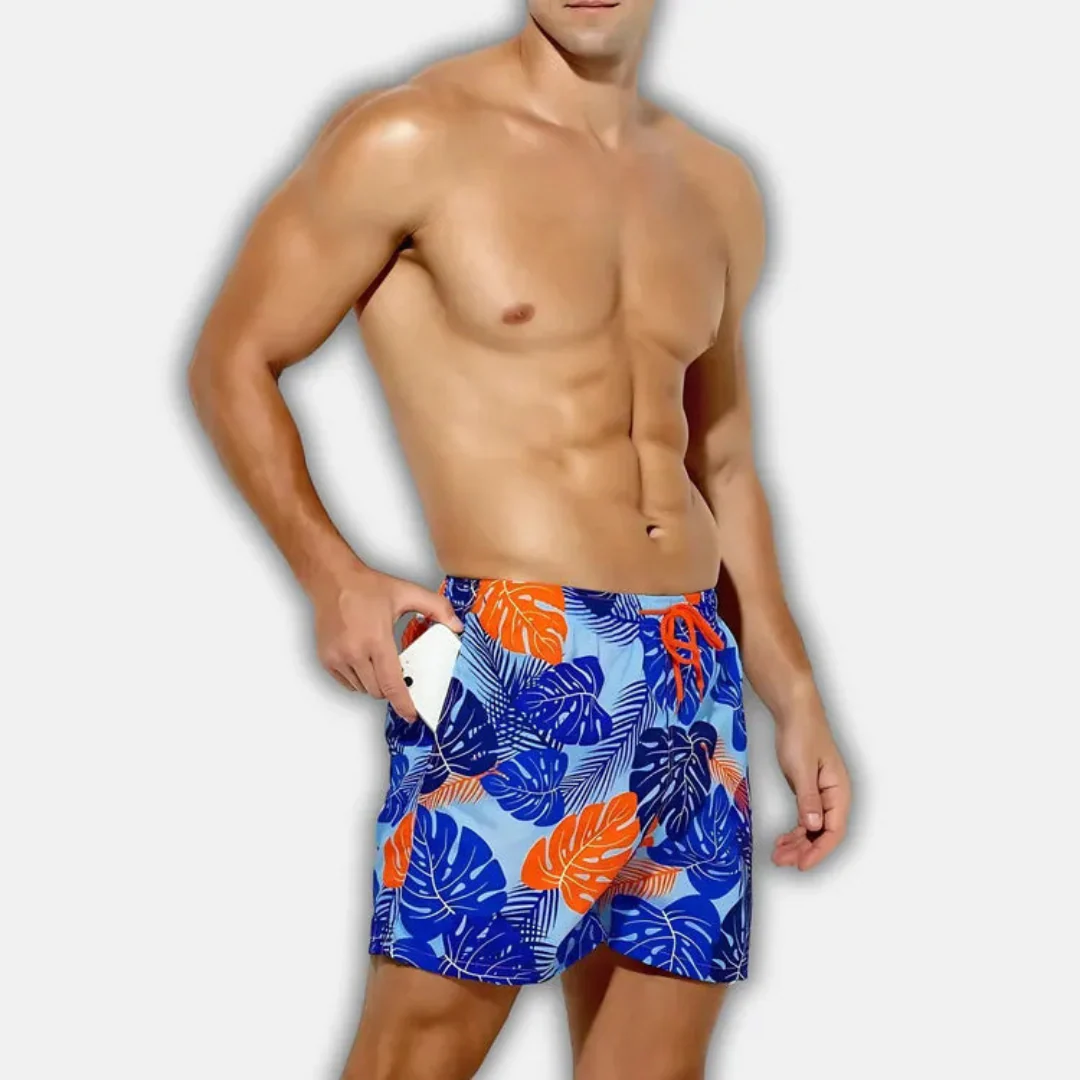 Short de bain homme en matière séchage rapide - Image 7