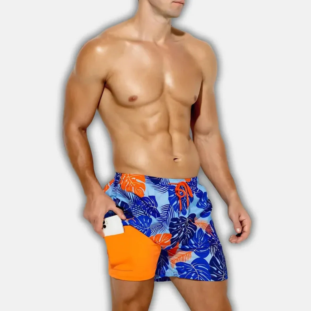 Short de bain homme en matière séchage rapide - Image 9