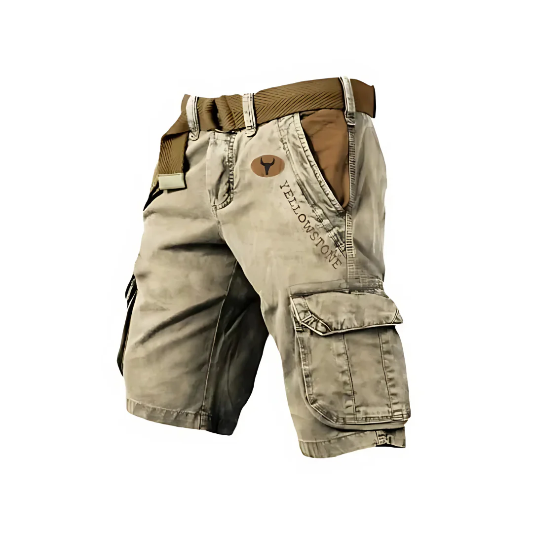 Short cargo homme Ă 6 poches â Pantalon de loisirs robuste - Image 7