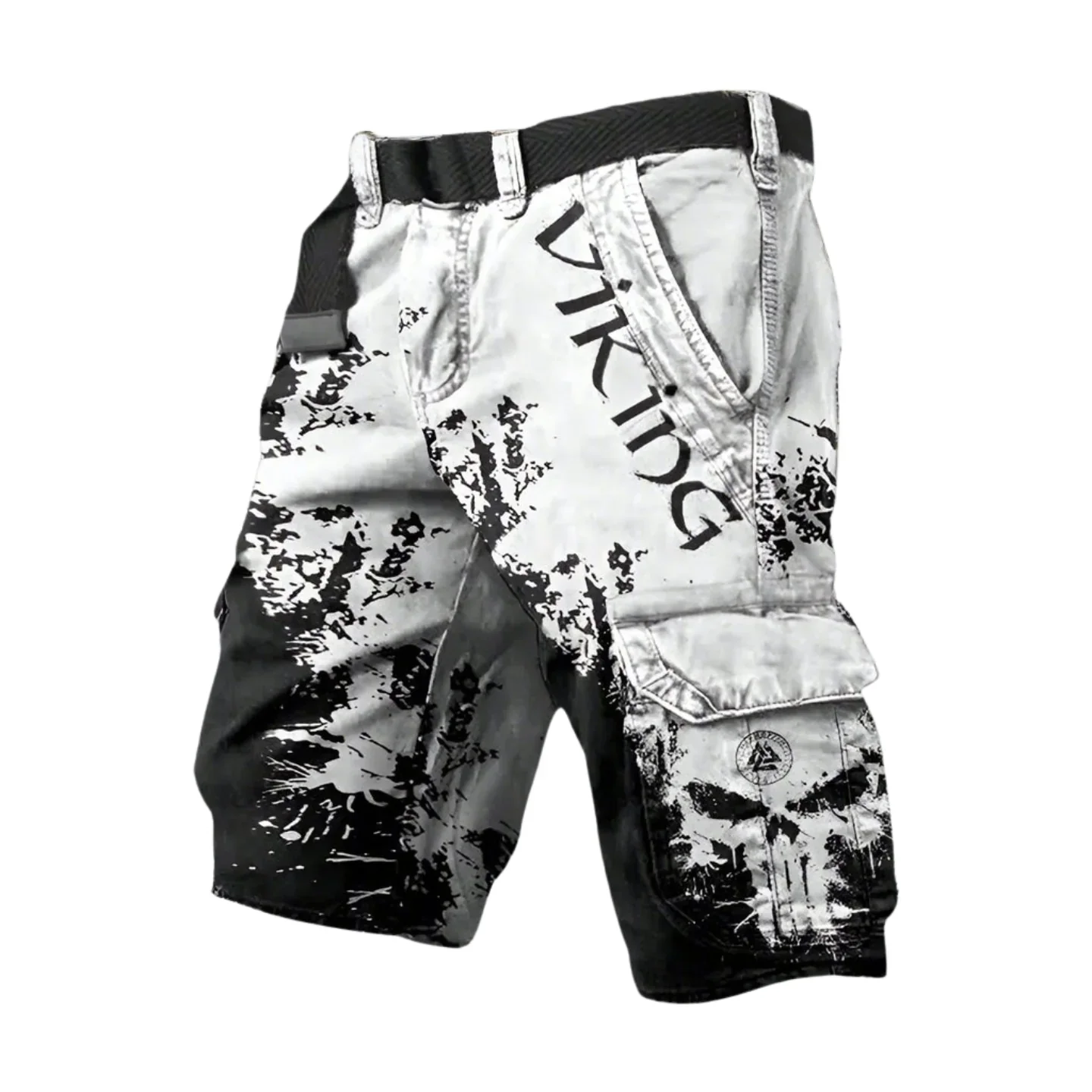 Short cargo imprimé multi-poches confortable homme - Image 10