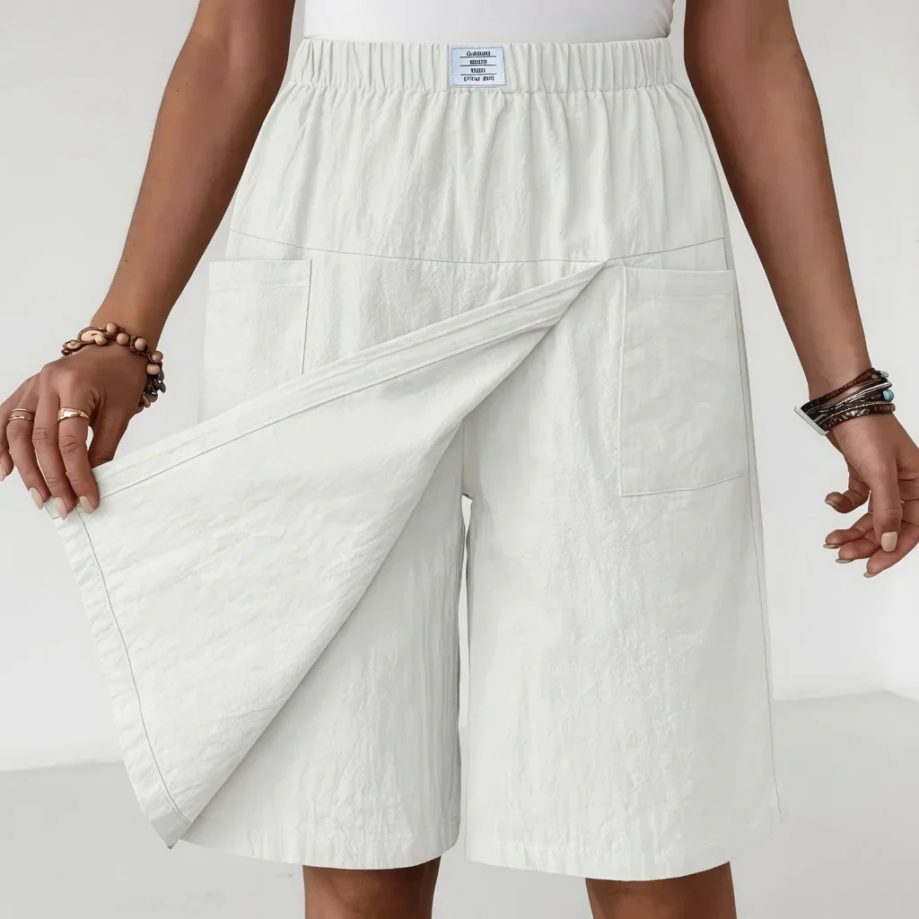 Short taille élastique avec poches - Image 6